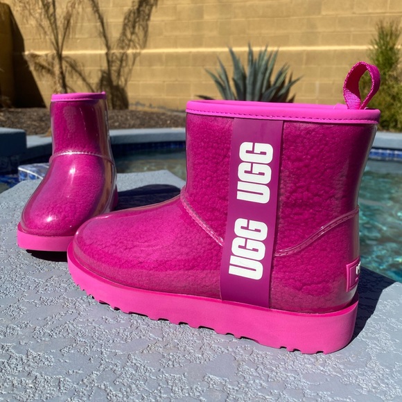 UGG hot pink waterproof boots NWOB - Picture 2 of 9